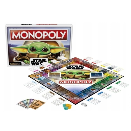 Gra Monopoly Star Wars The Mandalorian Hasbro